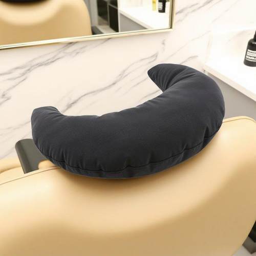 网红发廊专用月牙抱枕美发店椅子靠枕理发店U型抱枕大号腰靠枕