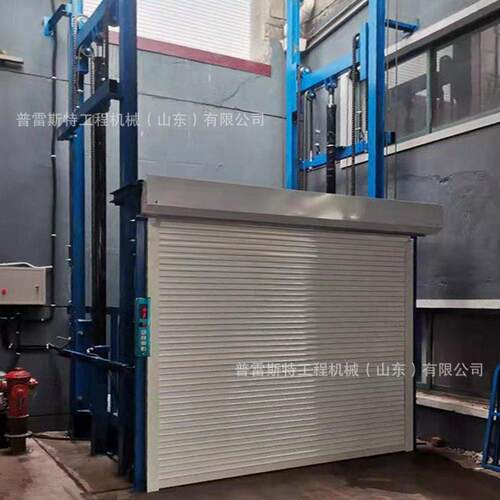 配件大型液压货梯 简易层升导轨链条式降平台外 室内二厂房吨导轨