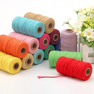 Cord Rope String 100M Crafts Thread Macrame Twine 2mm Cotton