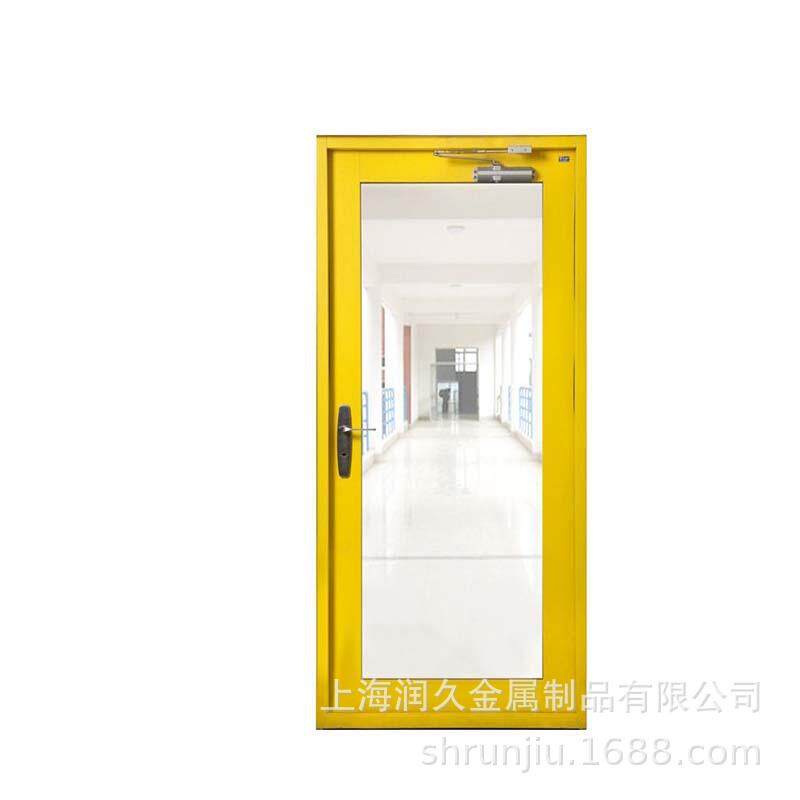 大玻璃防火门甲乙级大玻璃隔热防火门不锈钢钢质玻璃防火门