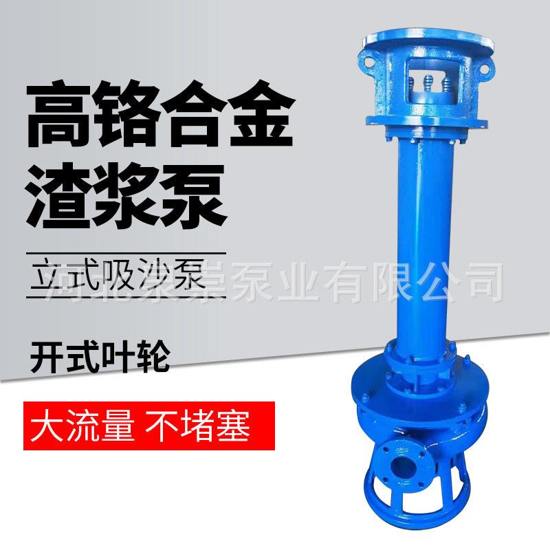 河北耐磨立式抽砂泵吸沙泵尾矿沉淀池清淤泵YZ型液下渣浆泵