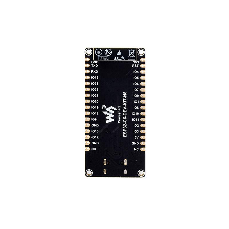 微雪 ESP32-C6-WROOM-1-N8模组 核心板 蓝牙/WiFi6 RISC-V开 发板