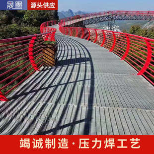 楼梯建筑工地洗车房防滑牢固重型插接钢格栅 厂家供应齿形钢格栅