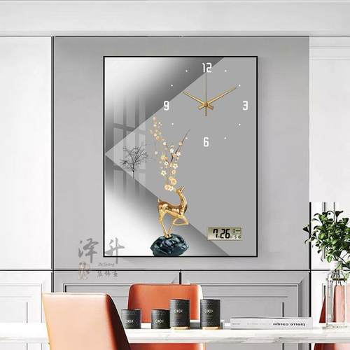 万年历竖箱版关电表装画遮挡电源开电闸盒子钟BPX表餐厅免打孔挂