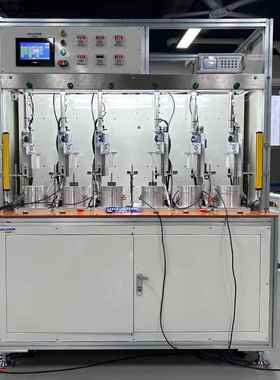 测空调压缩通电机转子充机 六工BJW位磁自动充磁带磁检一体