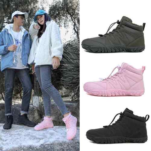 Five finger men's snow boots, barefoot thick single shoes,