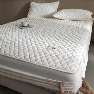 A类蚕丝蛋白夹棉床笠单件防滑床单床套2025新款 席梦思床垫保护罩a