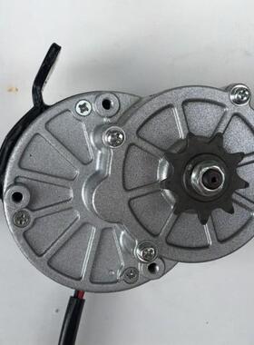 尤奈特永磁直流减速有刷电机MY1016Z2-250W24V36V电动自行车配件