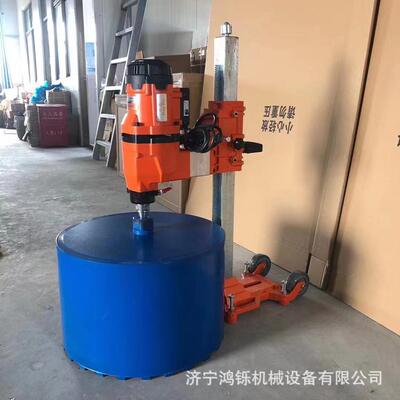 好碑水泥取孔取芯机H200汽油混凝土取钻65762芯机大型带轮钻孔芯