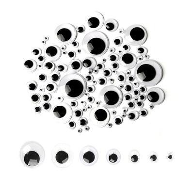 100pcs/200/550pcs Self-adhesive Googly Wiggle Eyes for DIY S