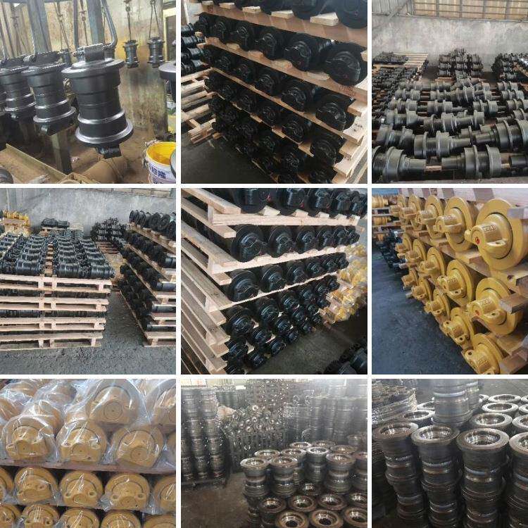 挖掘机底盘四轮一带小松PC30-7支重轮链条斗轴轴套连杆挖斗齿边角
