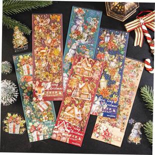 Christmas Stickers Christmas love song Handheld decoration