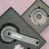 盘片 XCADEY 牙盘 曲柄 蓝牙双模ANT XPOWER公路车盘爪功率计二代