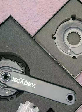 XCADEY XPOWER公路车盘爪功率计二代 曲柄 牙盘 盘片 蓝牙双模ANT