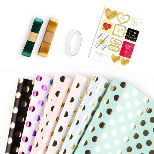 happy birthday包装纸 wrapping paper christmas gift packaging