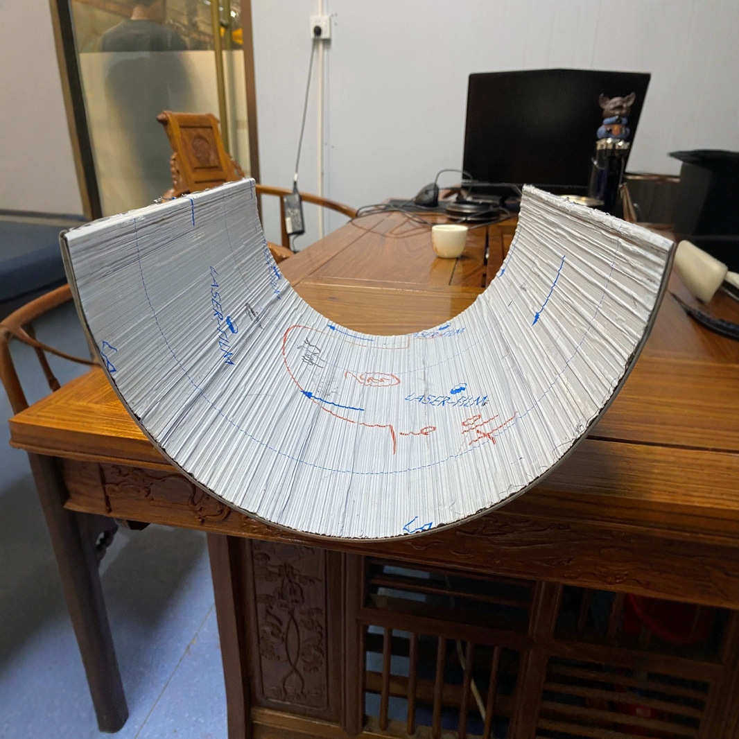 不锈钢弧形剪压折弯不规则线条六米超长工件立柱304激光开料厂家,金属材料及制品,不锈钢制品,淘宝优惠券,粉丝福利购,淘宝优惠卷