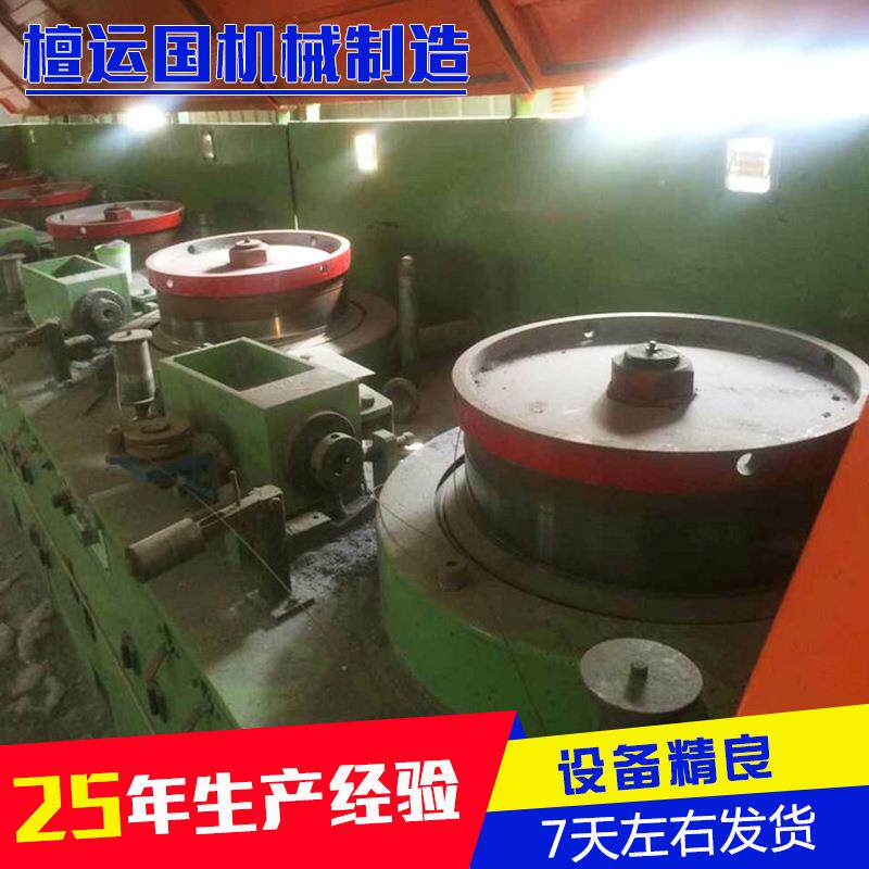 厂家供应重型双变频水箱拔丝机冷拉直进式连续拔丝机
