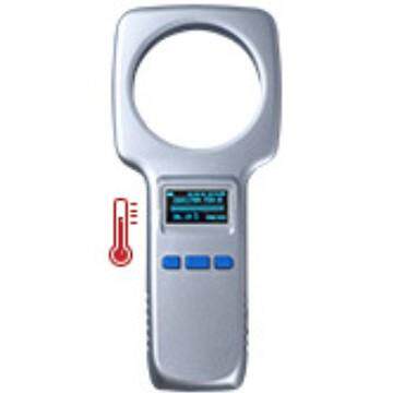 高精度温感芯片扫码器温度感应动物扫描设备高端植入式芯片读取器