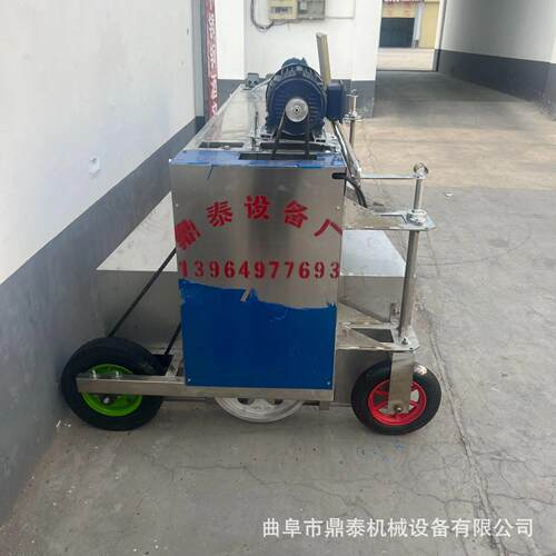 长期出售轨道自走酒槽打茬机自动降温陪地风板凉茬机两米宽酿酒