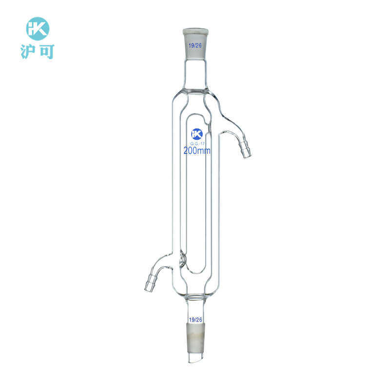 双层直形冷凝管200/300/400标准磨口19*2/24*2/29*2高硼硅厚料,居家日用,防护手套,淘宝优惠券,粉丝福利购,淘宝优惠卷