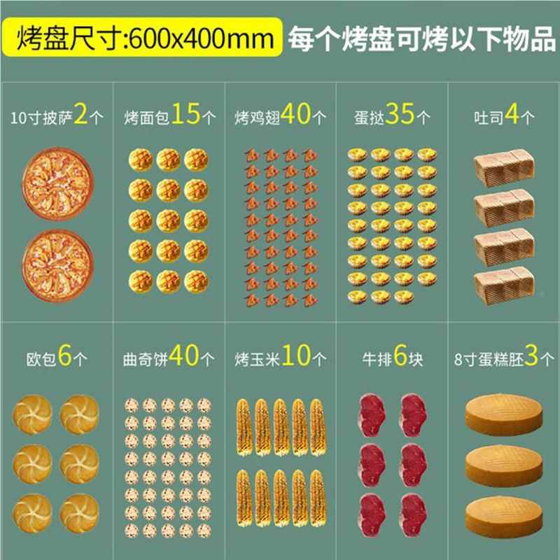SSQ烤箱层用炉单盘双层面包萨烤箱商电烤箱比萨月二层四盘饼披电