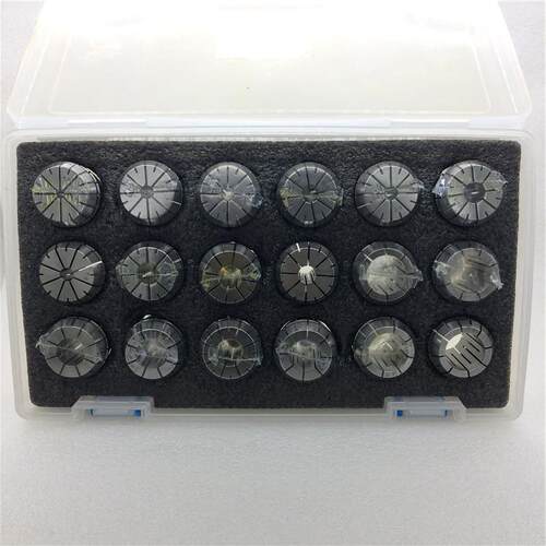 0 供应EM-CNT高精筒夹 er弹性夹头 ER32筒夹套装18PCS 套装