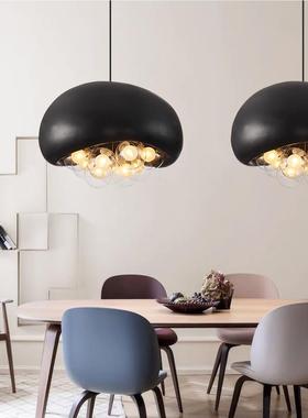 北欧极72058简餐厅具吊灯创意个卧室灯侘寂风灯设计性师桌餐灯吧