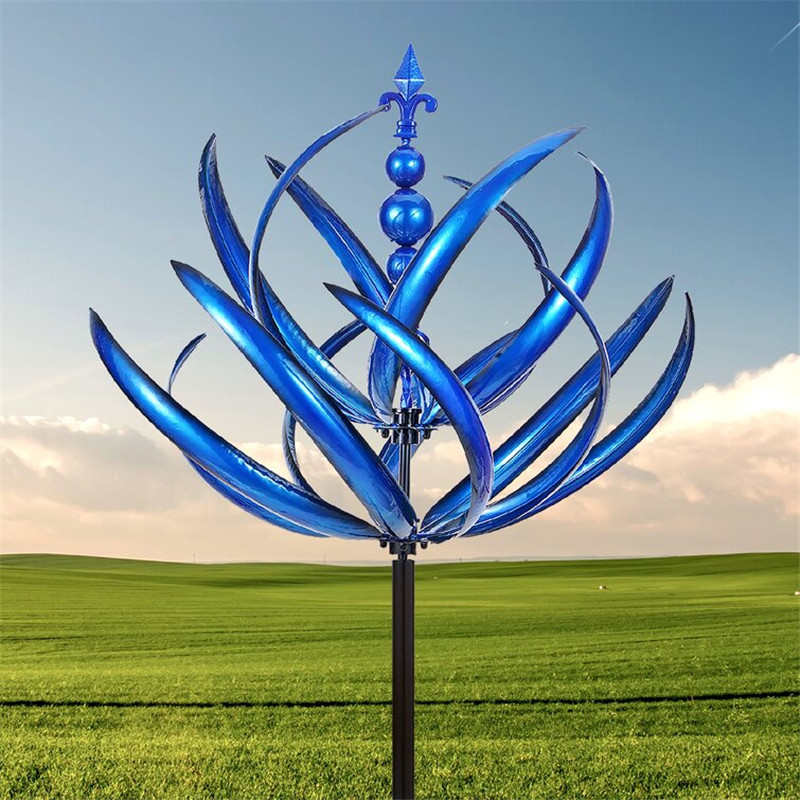 新品Harlow Wind Spinner Rotator 哈洛风旋转器铁艺风车园艺地插