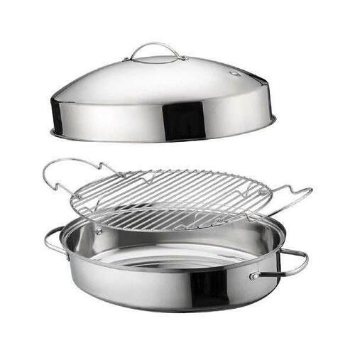 Roasting Pot Practical Comfortable Handle Food Steamer for