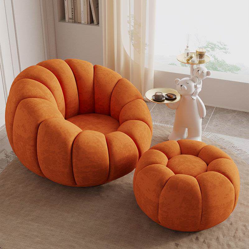 懒人沙发单人双人南瓜沙发可躺可睡云朵转椅卧室网红沙发阳台久坐