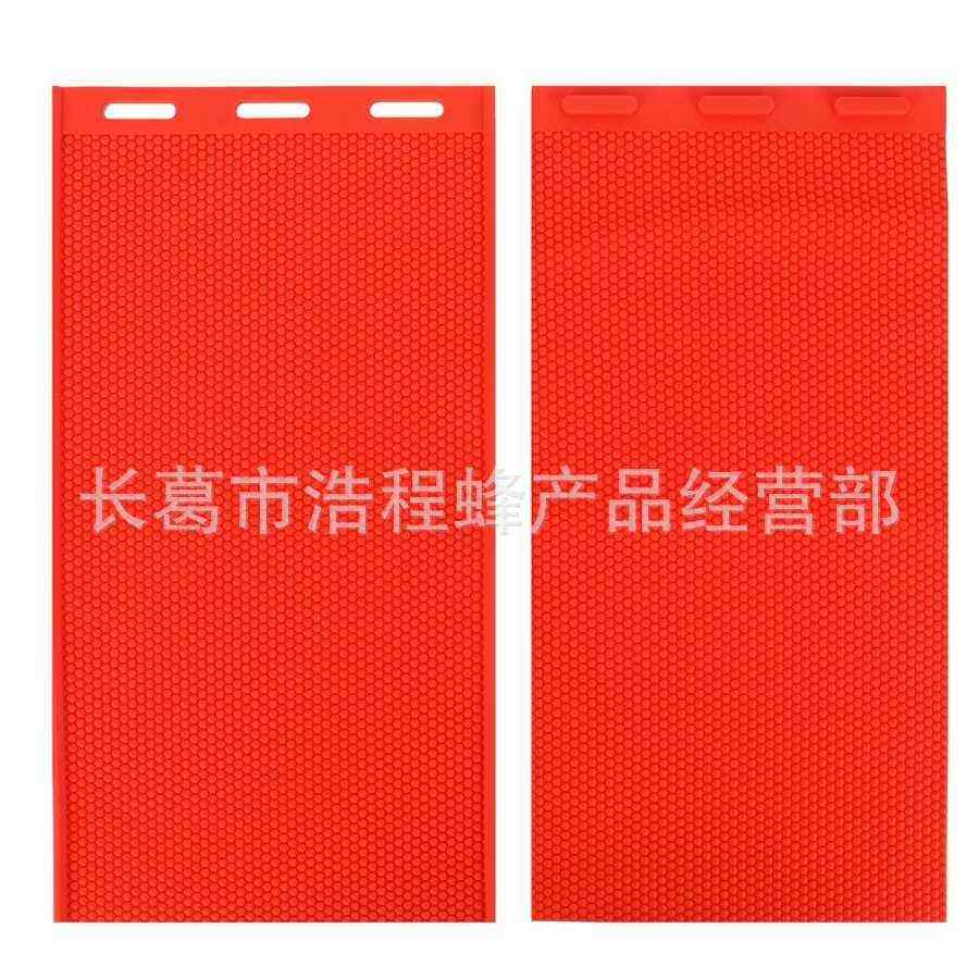 养工具硅胶巢础磨蜡具制造蜂巢础具橡胶磨蜡WWU片DIY2片模压蜂巢
