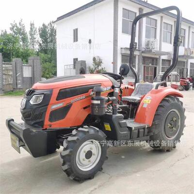 转向灵活小型轮式拖拉机 低矮性504大棚王拖拉机 苗圃果园耕种机