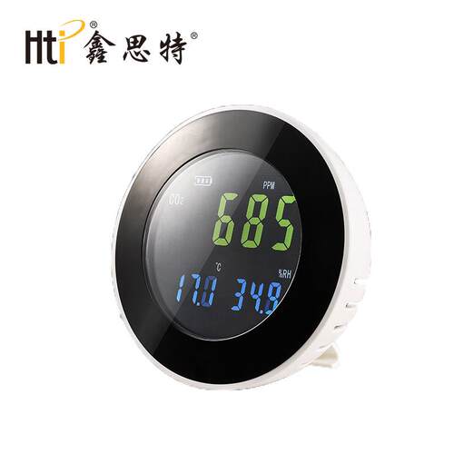 鑫思特二氧碳浓度检测器便HT-501式室内O2二氧化C化碳检携测仪