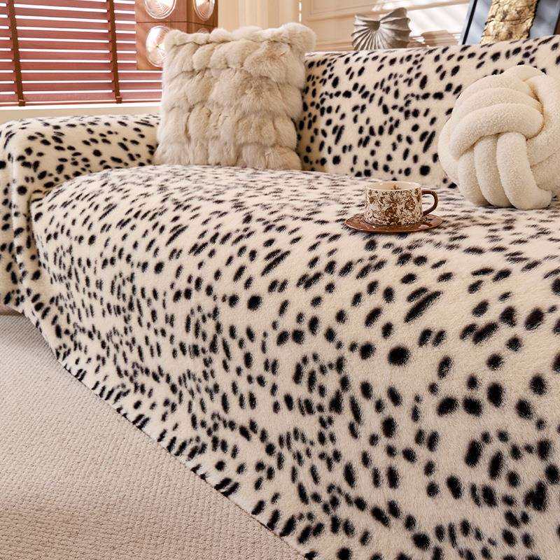 仿貂绒2026新款高档沙发巾保暖毛绒沙发盖巾客厅全盖沙发套罩毯子