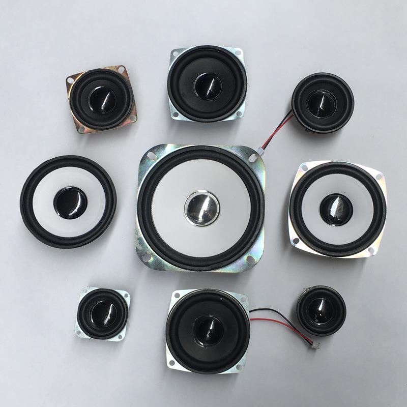 小喇叭扬声器 音响1.5寸2寸2.5寸3寸4寸圆形方形2欧4欧3W5W小音箱