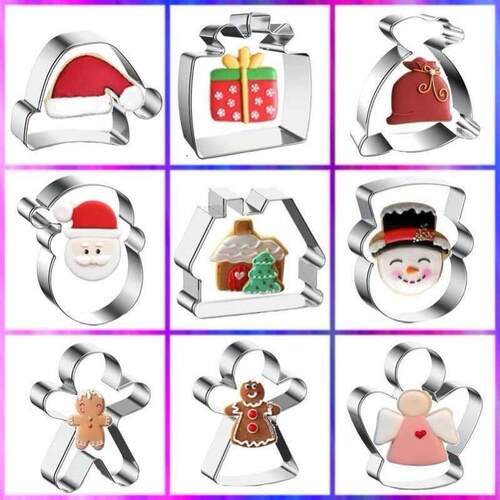 cookie cutter fondant Cutters for gingerbread christmas mold