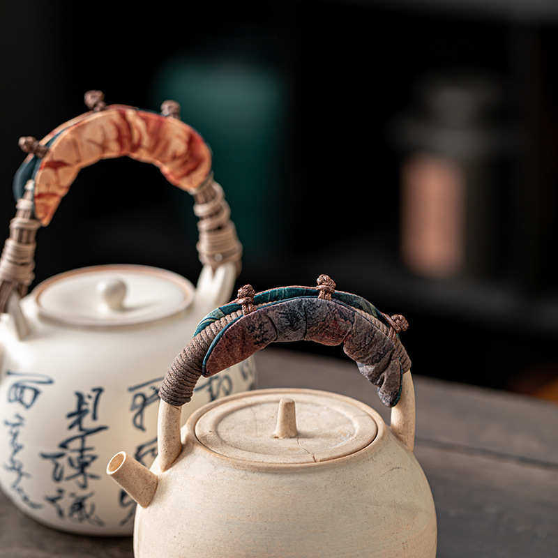 中式提梁壶把手束带银壶铁壶茶壶防烫隔热提手绳绑扎布垫茶具配件,餐饮具,茶具礼盒,淘宝优惠券,粉丝福利购,淘宝优惠卷