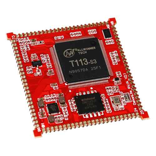 全志T113s3工业控制开发板 SocketCAN RS485显示控制板 韦东山品