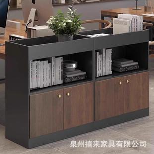 LOT工业风木办公桌职员桌简约公实F室双办人财务桌83776员工办公