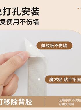 可爱咪毛毡墙贴儿童房墙面布护置装饰防撞GLW-B猫墙猫板免打孔遮