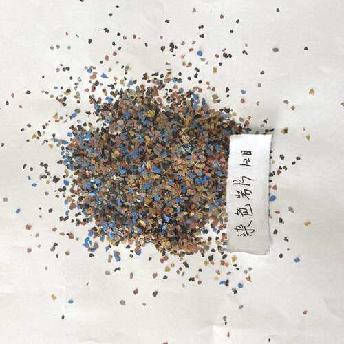 厂家供应彩色云母片 云母复合岩片 量大优惠