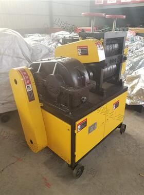 建筑旧纹筋拉直机ONB螺钢料头自动伸直机废旧钢丝钢钢筋直调设备