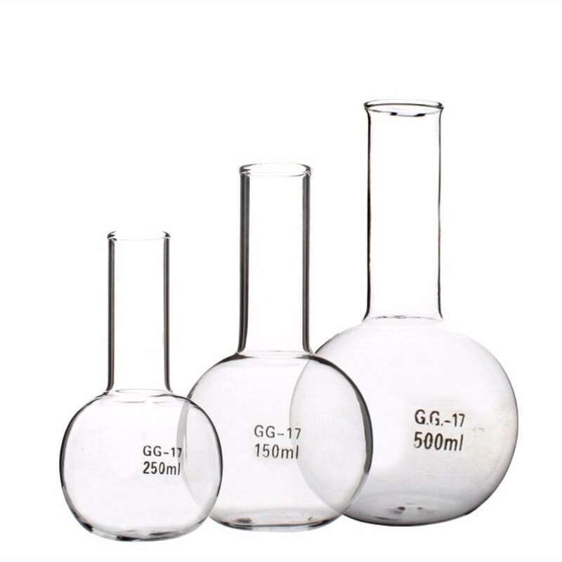 纳仕徳SY4069平底烧瓶圆底烧瓶圆形烧瓶玻璃瓶化学实验器材圆底10