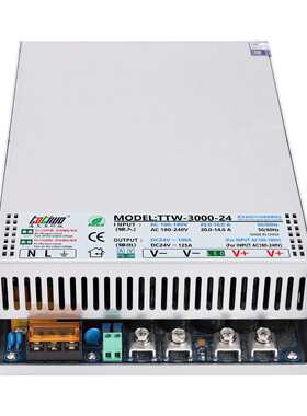 100-240VAC功率因数校正PFC功能DC160V165V170V2500W3000W电源