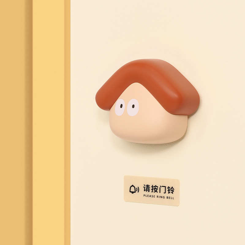 厕所北欧呼叫无线通信皮特家用露西呆工厂卧室门铃可爱直供萌大门