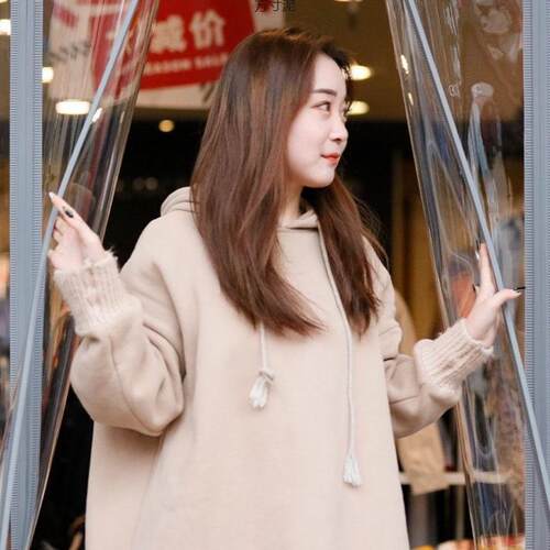 磁吸门帘4rqtfTA1透明免料打孔隔音调帘四季通用空村门帘农家用塑
