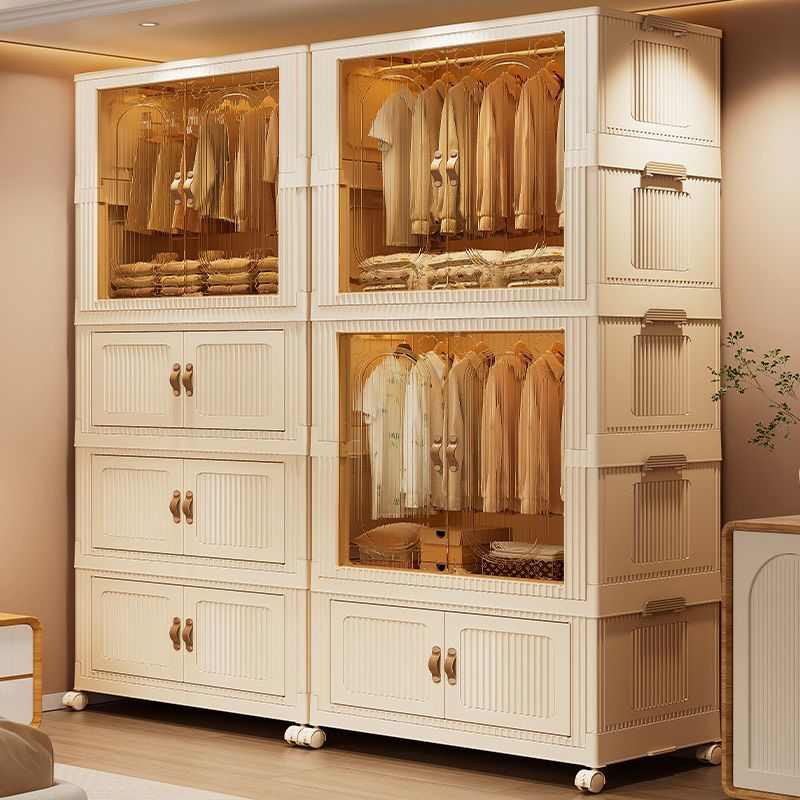 免安装折叠衣柜家用收纳柜卧室衣服整理储物柜宝宝简衣橱置物柜