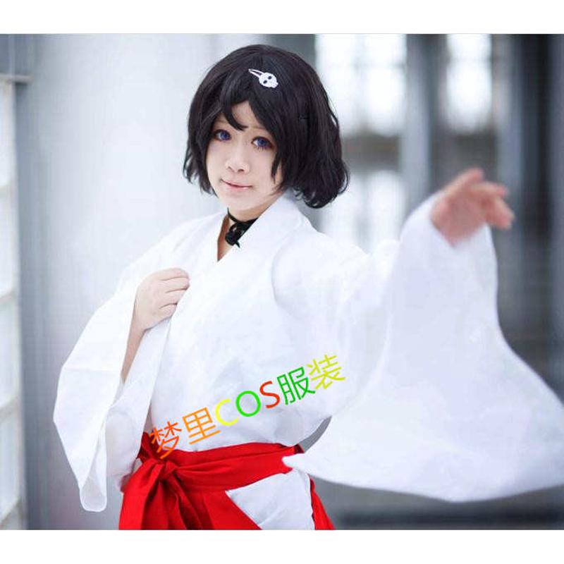 现货 命运石之门cos服 漆原琉华cosplay和服巫女服