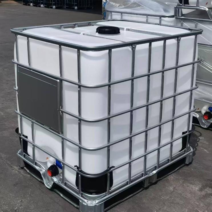 全新水桶加厚吨桶铁架耐酸碱化工桶塑料集装桶1000L吨桶