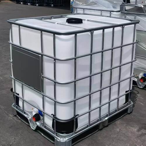 全新水桶加厚吨桶铁架耐酸碱化工桶塑料集装桶1000L吨桶